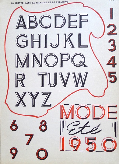 Fifties Type Specimens: 