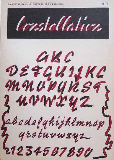 Fifties Type Specimens: 