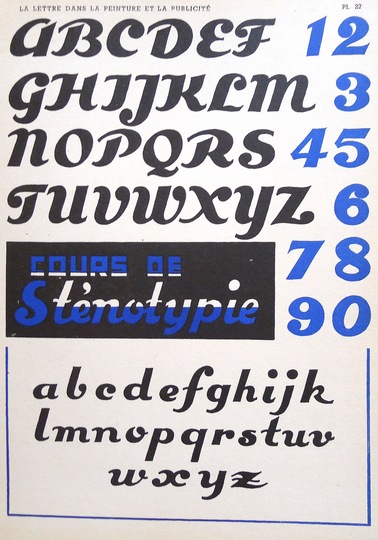 Fifties Type Specimens: 