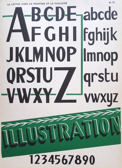 Fifties Type Specimens: 