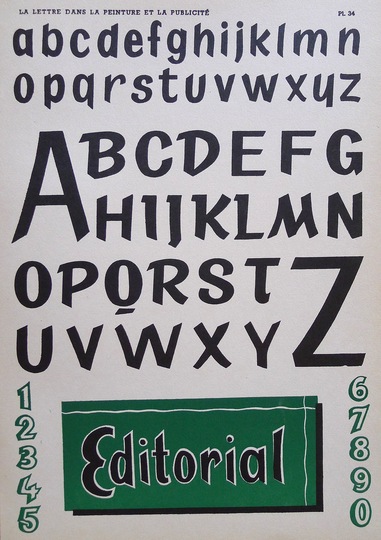 Fifties Type Specimens: 