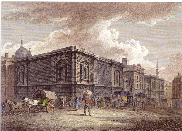 Terror Architecture -18th Century Prisons: Newgate Prison, 