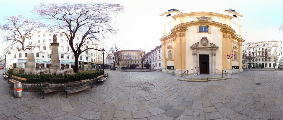 360 degrees Vienna: Servitenplatz.