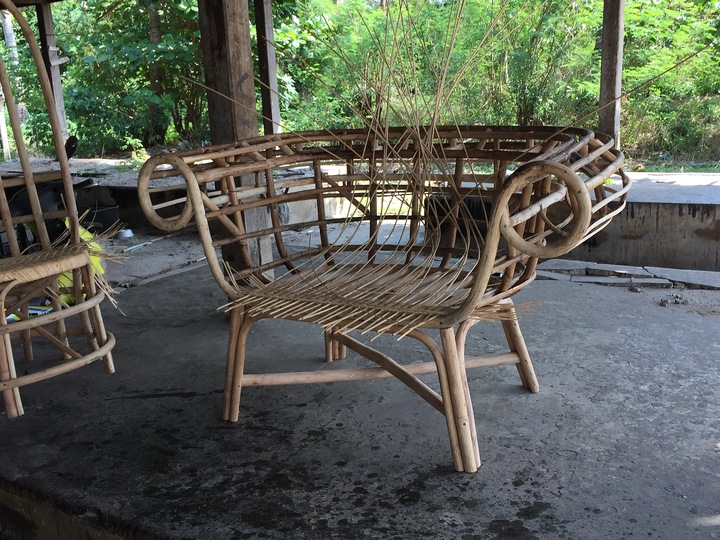 Thai Silk and Rattan: 