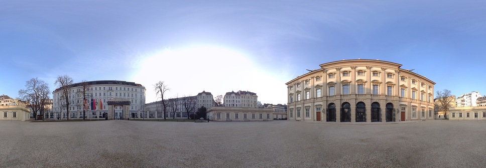 360 degrees Vienna: Palais Liechtenstein.