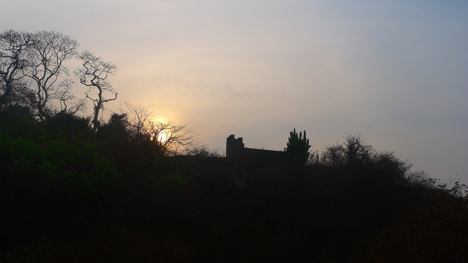 The evening in India: 