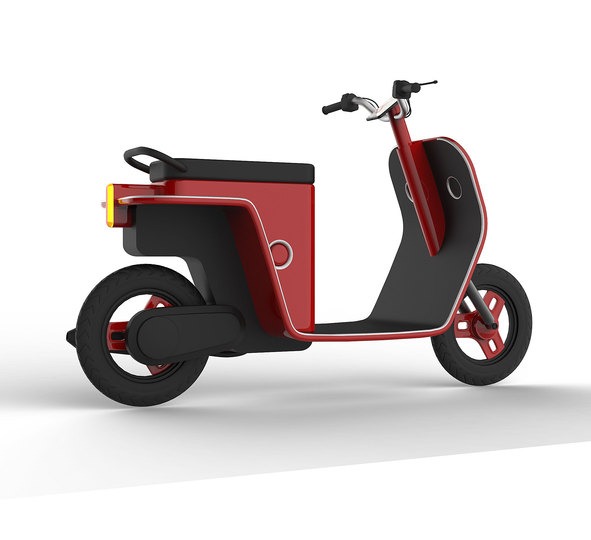 Hybrid urban scooter: 