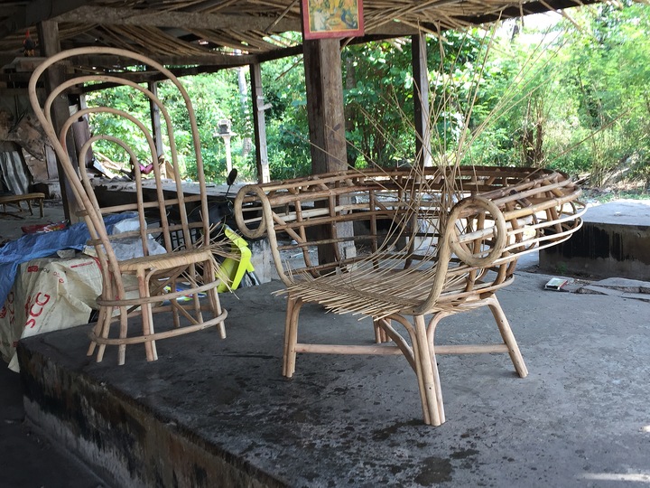 Thai Silk and Rattan: 