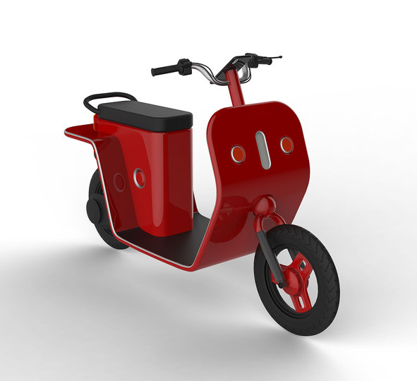 Hybrid urban scooter: 