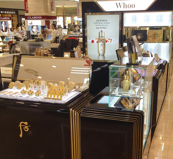 Luxury redefined: Whoo shop design