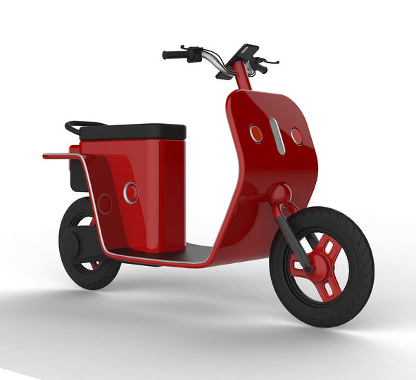 Hybrid urban scooter: 