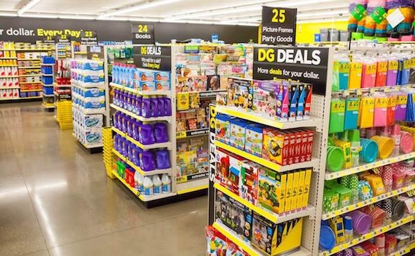The Dollar Store Trend: Dollar General's discount stores utilize a vivid labeling strategy that clearly identifies its brand, including the DG Home and the DG Health product line. Bright product and packaging designs focusing on primary colors have changed the consumer perception that discount stores are basic and ugly. Courtesy: Dollar General Corporation.
